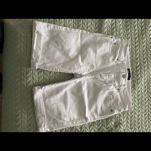 Denim Bermuda shorts